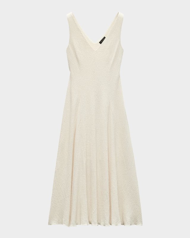 Lou V-Neck Midi Dress